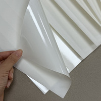 Papier Kraft Prêt à Expédier - Rouleau Stratifié Imperméable Enduit de PE, Anti-Graisse et Thermoscellable pour Emballage Couleur Blanc/Marron