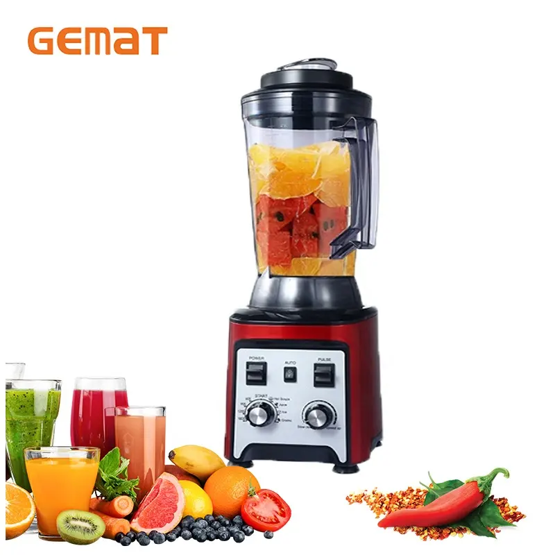 4 veya 5 L buz büfe tipi meyve sıkacağı blender makinesi gıda milkshake profesyonel blender