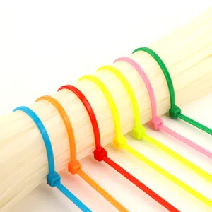 Factory directly produces multi -color 5*180 cable tie nylon Multi-Purpose Self-Locking Nylon Zip Ties