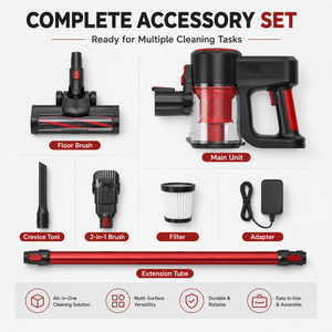 OEM ODM Cordless Handheld <b>Vacuum</b> Cleaner BLDC Motor 12kPa Powerful Suction Rechargeable Stick <b>Vacuum</b> for Home & Car - Product Image 6
