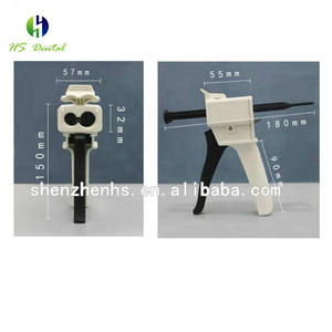 Pistola di miscelazione dentale 50ml 1:1 di Silicone dentale impressione Dispenser pistola composita per dentista - Product Image 5