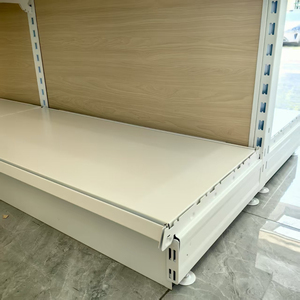 Étagère <span class=keywords><strong>murale</strong></span> en métal pour supermarché, magasin de détail, présentoir en <span class=keywords><strong>bois</strong></span>, étagère de magasin - Product Image 5