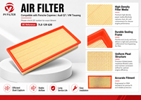 Filter Udara Mesin Performa Baru 7L0 129 620 a 7L0129620A untuk Audi Q7 VW Touareg 3.2 V6