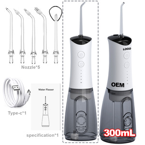 Nouveau Hydropulseur Dentaire Portable sans Fil Rechargeable Étanche IPX7 en Plastique pour Usage Domestique et Extérieur 2026 N - Product Image 1
