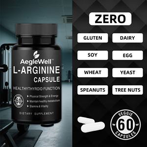 Cápsulas de L-arginina de etiqueta privada AegleWell de alta calidad para cápsulas de L-arginina de soporte de salud masculina - Product Image 6