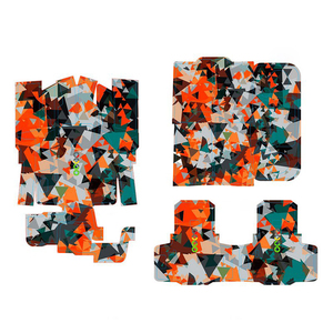 Autocollant en PVC coloré pour <span class=keywords><strong>SJRC</strong></span> <span class=keywords><strong>F11</strong></span> / F11S 4K Pro Drone ensemble complet décalcomanies télécommandées Camouflage Film peaux Drones accessoires - Product Image 4