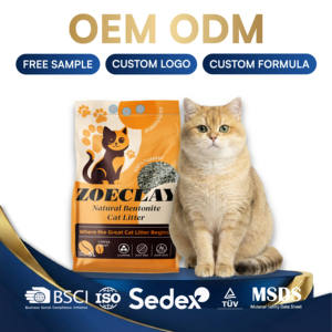 Ücretsiz Tasarım Kahve Elma Lavanta Kokulu OEM ODM 5L 10L 20L Toplu Kedi Kumu - Product Image 1