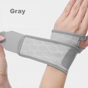 สายรัดข้อมือยกน้ำหนักแบบปรับได้ สายรัดรัดข้อมือแบบหนาพิเศษ พร้อมโลโก้สั่งทำพิเศษ และห่วงรัดนิ้วโป้ง - Product Image 4