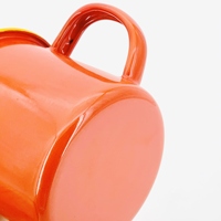 LOGO personnalisé gobelet en métal promotionnel thé émail café lait camping tasse émail tasse