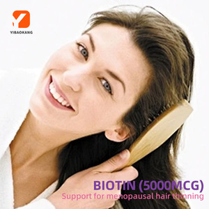 Complément alimentaire OEM Black Cohosh Biotine pour la santé capillaire pendant la péri-ménopause, la ménopause et la post-ménopause - Product Image 2