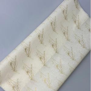 17gsm White Moisture-Proof Tissue Paper Custom Size Logo Printed Copy Paper for Fruit Clothing Gift Wrapping