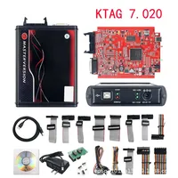 Herramienta de Programación y Ajuste de ECU Versión EU para Kess V2 V5017 para V7020-OBD2, Software BDM Maestro para Autos y Camiones, PCB Rojo, 12V, Windows