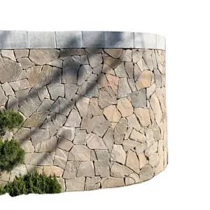 Crazy Pave Loose irregular paving stone slate for wall and pavings