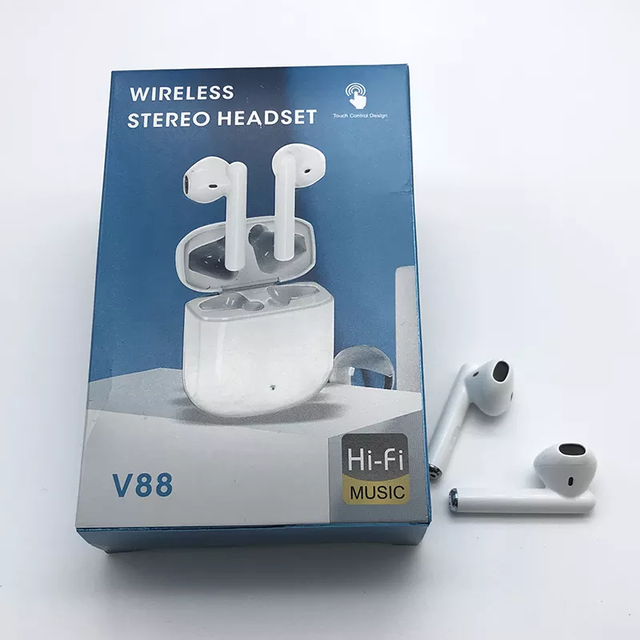 Touch Control In-ear Handsfree Noise Cancelling Bluetoothes Wireless Earphones Headphones Headsets