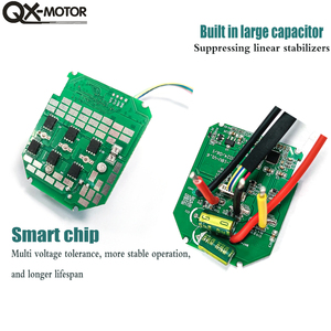 QX-MOTOR d'origine 50MM <span class=keywords><strong>EDF</strong></span> 12 pales moteur de ventilateur canalisé QF2611 3300KV CW CCW avec carte de commande 1000W pour pièces de ventilateur violent - Product Image 2