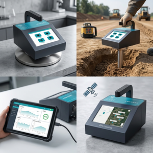 Densitomètre de sol sans graines à compensation automatique de température pour l'étalonnage de précision et les tests de sol sur autoroutes et voies ferrées - Product Image 1