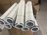 Cartouche filtrante à air en fibres synthétiques pour machine à briques AF26147 3214623900
