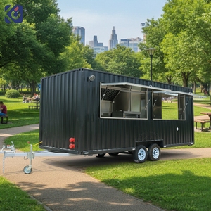 รถขายอาหารเคลื่อนที่ CAMPTRL พร้อมอุปกรณ์ครบครัน รถขายทาโก้เคลื่อนที่ รถพ่วงขายอาหาร ครัวคอนเทนเนอร์ บาร์ - Product Image 1