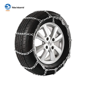 Chaînes à neige multi-usages HIDEA série 11 pour voitures, bus et camions légers avec maillons torsadés, tendeurs à came en option, motif diamant en filet - Product Image 2