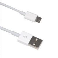 Câble USB C 2A Charge Rapide 1m 20AWG 28AWG Cordon de Synchronisation de Données en PVC Durable pour Téléphone Android Ordinateur Portable Tablette PC