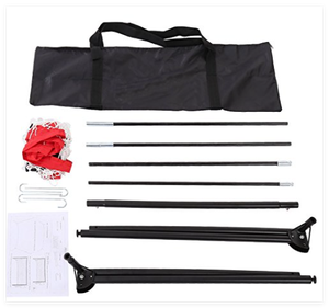 But de football portable 213x152x74CM pour enfants, adultes et juniors, entraînement en plein air avec <span class=keywords><strong>sac</strong></span> de transport - Product Image 4