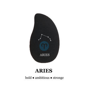 Huevos de Maquillaje de Edición Limitada de la Suerte de las Doce Constelaciones, No Comestibles, Impresión a Color Súper Suave, Polvo Negro, Serie Frutas - Product Image 6