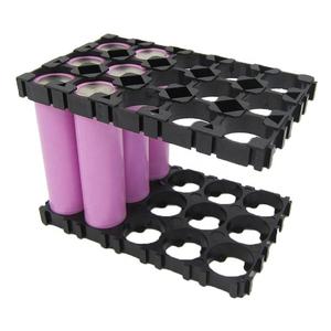 Vente en gros de boîtiers de batterie Supports de boîtier de cellule cylindrique Support 26650/18650/32650/21700 Batteries lithium-ion ignifuges ABS + PC - Product Image 4