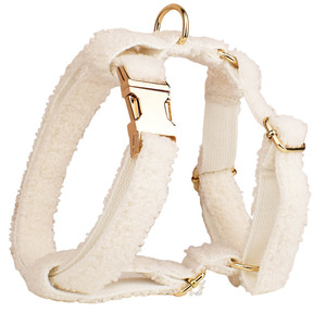 Hochwertiges Maßgefertigtes Hundegeschirr und Leinenset Handgemachtes Teddy-Stoff-Halsband Haustierzubehör Gewebte Accessoires - Product Image 2