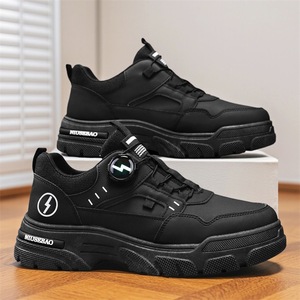 Botas de Trabajo para Hombre, Primavera 2026, Clásicas, Versátiles, Casuales, con Forro de Malla Resistente y Cierre de Cordones, para Adolescentes - Product Image 4