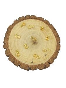 จี้ซิทรีนธรรมชาติทรงกลมโนโวเบอร์อัญมณีสีทองเวอร์เมลหนามเตยเครื่องประดับเงินสเตอร์ลิงมีรูปแบบตัวเลขสำหรับปาร์ตี้ - Product Image 3