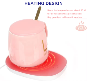 Calentador <span class=keywords><strong>de</strong></span> Tazas Eléctrico Inteligente <span class=keywords><strong>de</strong></span> 55 Grados Celsius, Calentador <span class=keywords><strong>de</strong></span> Café Automático <span class=keywords><strong>de</strong></span> Temperatura Constante, Plato Calentador <span class=keywords><strong>de</strong></span> Café <span class=keywords><strong>de</strong></span> Cerámica - Product Image 3