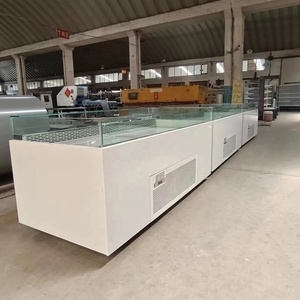 Comercial Sandwich Postre Island <span class=keywords><strong>Open</strong></span> Cooler escaparate Nevera Panadería Self-Service <span class=keywords><strong>Cake</strong></span> <span class=keywords><strong>Display</strong></span> Refrigerador - Product Image 2