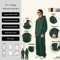 Sudadera con capucha lisa de estilo urbano, con efecto lavado a la piedra, de hombros caídos, holgada y extragrande para hombre