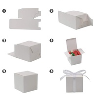 Boîte-cadeau en carton kraft brun personnalisé écologique carton recyclé bon marché avec ruban pour expédition de parfum impression 4C
