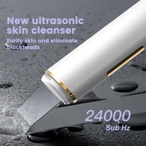 Exfoliante Facial Vibrador a Prueba de Agua, Espátula Facial de Acero Inoxidable, Cepillo Sónico Ultrasónico Iónico - Product Image 3