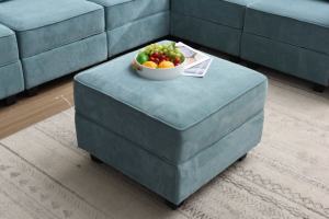 الشمال أريكة قماش بسيطة الحديثة غرفة الجلوس L شكل يمكن تفكيكها غسل الأثاث - Product Image 5