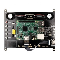 Shenzhen ahududu Pi 3 dokunmatik ekran 7 "Usb Full Hd çözünürlüklü taşınabilir Lcd bilgisayar monitörü ekran standı
