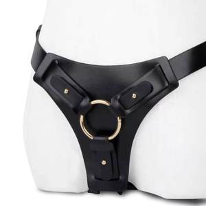 2025 Neuer Strap-on Dildo Gurt Verstellbare Damen-Unterhose Mit Metall-O-Ringen SM Bondage Tragbar für Männer - Product Image 1