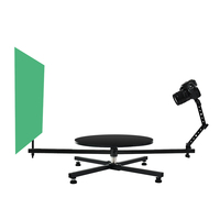 Plateau tournant professionnel pour la photographie à 360 degrés, rotateur, cabine photo en direct, plateau tournant rotatif horizontal et vertical