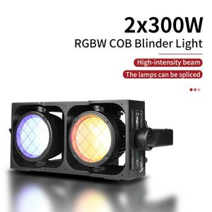 Luz Cegadora para Exteriores de 2x300w a Precio Competitivo, Luz Cegadora COB de 2 Ojos a Todo Color, Resistente al Agua - Product Image 2