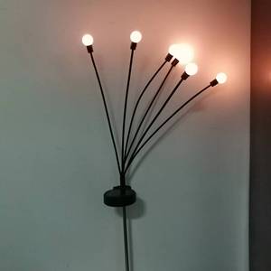 Lampe solaire à 6 têtes LED en forme de luciole, lumière oscillante pour jardin, pelouse et aménagement extérieur - Product Image 1