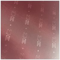 Offre Spéciale 170T 180T 190T 210T Logo gaufrage 100% Polyester taffetas tissu pour doublure tissu
