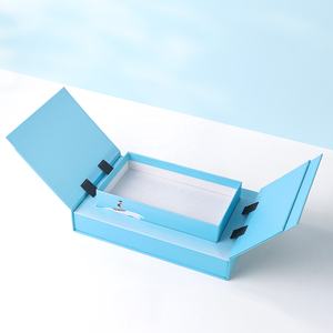 Caja de elevación de apertura de dos puertas doble personalizada de fábrica, crema solar cosmética, cuidado de la piel, emulsión de agua, caja de embalaje de esencia, Cajas de Regalo - Product Image 2