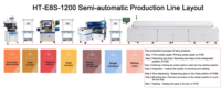 Machine de placement SMT 45000 CPH pour panneau de production d'ampoules LED