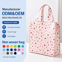 Sac de rangement en non-tissé personnalisé pour vêtements et chaussures, 80 g/m², respirant, réutilisable, écologique, organisateur de garde-robe