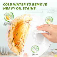 Savon liquide écologique multi-usages 3 en 1 Savon à vaisselle Liquide vaisselle Nettoyant pour sols pour fruits et légumes 500 ml