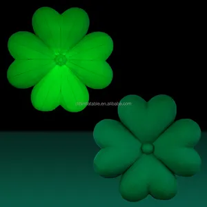 Mô Hình Shamrock Bơm Hơi Bốn Lá May Mắn Bơm Hơi Để Trang Trí