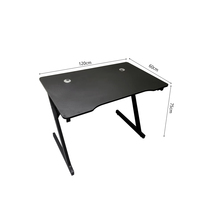 Bureau de jeu ergonomique multifonctionnel, table d'ordinateur, bureau d'étude, table de jeu PC, table Esports à structure en Z