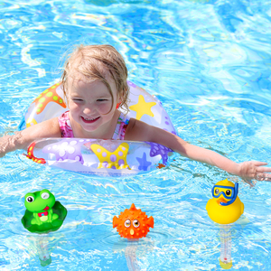 Termómetro de queroseno de alta calidad más vendido termómetro de piscina de rana impermeable lindo para el hogar - Product Image 1