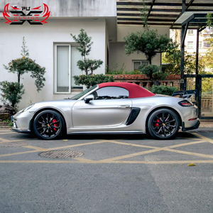Kit Carrozzeria in Fibra di Carbonio Stile CMS per <span class=keywords><strong>Porsche</strong></span> <span class=keywords><strong>718</strong></span> Cayman Boxster: Labbro Anteriore, Diffusore Posteriore, Spoiler e Minigonne Laterali - Product Image 3